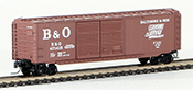 Micro-Trains American 50' Standard Box Car, Double Doors, of the Baltimore & Ohio Railroad