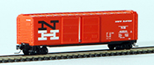 Micro-Trains American 50' Standard Box Car, Double Doors, of the New Haven Railroad