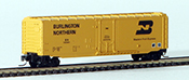 Micro-Trains American 50' Standard Box Car, Plug Door, of the Burlington Northern Railroad
