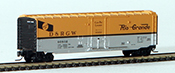 Micro-Trains American 50' Standard Box Car, Plug Door, of the Denver & Rio Grande Western Railroad