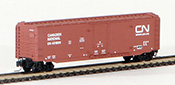 Micro-Trains Canadian 50' Standard Box Car, Plug Door, of the Canadian National Railway