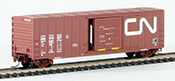 Micro-Trains Canadian 50' Rib Side Box Car, Single Door, w/o Roofwalk of the Canadian National Railway