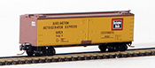 Micro-Trains American 40' Wood-Sheathed Reefer w/ Flush Door & Vertical Brakewheel