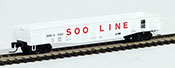 Micro-Trains American 50' Gondola, Fishbelly Side w/ Drop Ends of the Soo Line Railroad