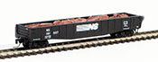 Micro-Trains American 50' Gondola, Fishbelly Side w/ Scrap Load of the Norfolk Southern Railway