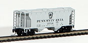 Micro-Trains American PS-2 70 Ton Two-Bay Covered Hopper of the Pennsylvania Railroad 