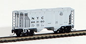 Micro-Trains American PS-2 70 Ton Two-Bay Covered Hopper of the New York Central Railroad 