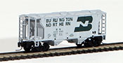 Micro-Trains American PS-2 Two-Bay Covered Hopper of the Burlington Northern Railroad