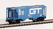 Micro-Trains American PS-2 70 Ton Two-Bay Covered Hopper of the Grand Trunk Western Railroad