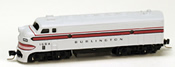 Micro Trains 98001220 USA Diesel Locomotive F7-A-Unit Powered of the Chicago, Burlington & Quincy