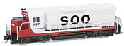 Micro Trains 98101070 USA Diesel Locomotive GP35 of the SOO - 727