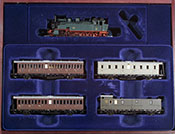 Piko German Steam Locomotive XI HT with 4 Passenger Car Set of the Saxon State Railways