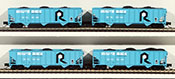 Pennzee American 4-Piece Hopper Set of the Chicago, Rock Island & Pacific Railroad