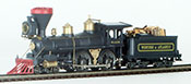 Rivarossi American 4-4-0 Genoa Steam Locomotive and Tender of the Western and Atlantic Railroad