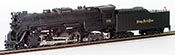 Rivarossi American 2-8-4 Berkshire Steam Locomotive and Tender #770 of the Nickel Plate Railroad 