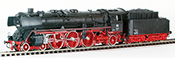 German Steam Locomotive BR 01 of the DR