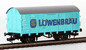 Roco German Refrigerator Car with Lowenbrau Logo