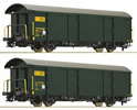 Roco 67185 - 2pc Postal Wagon Set of the SBB