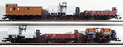 Sachsenmodelle German 6-Piece Freight Car Set of the K.Sachs.Sts.E.B.