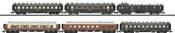Trix 15800 - Era I Bavarian Express Train Car Set (L)