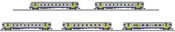 Trix 15917 - BLS EXP TRAIN PASS 5CAR SET(E)(L) 06