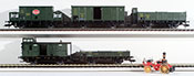 Trix Bavarian 5-Piece Freight Car Set of the Royal Bavarian State Railways