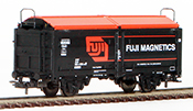 Trix Fuji Magnetics Freight Car of the DB