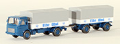 Wiking Elbe Obst Truck and Trailer