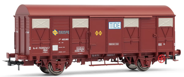 Electrotren E1835 - Closed wagon  ORE-2 Renfe TIDE
