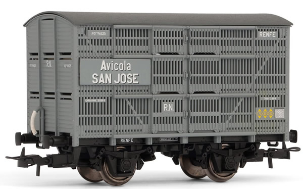 Electrotren E19007 - Box Car Avicola SAN JOSE RENFE