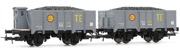Electrotren E19020 - 2pc Unified High-Sided Wagons TE Set