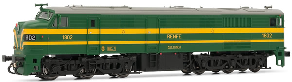 Electrotren E2456S - Spanish Diesel Locomotive 318.002 of the RENFE (DCC Sound Decoder)