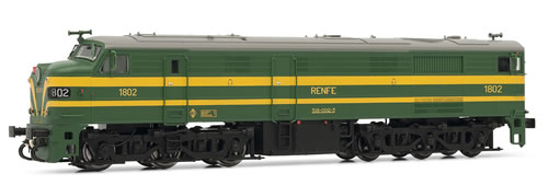 Electrotren E2457S - Spanish Diesel Locomotive 318.002 of the RENFE (Sound Decoder)