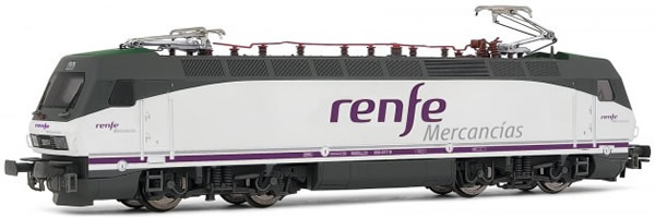 Electrotren E2524 - Spanish Electric Locomotive 252.017 Renfe Mercancías of the RENFE