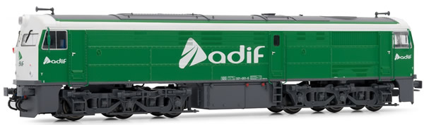 Electrotren E3115S - Spanish Diesel Locomotive 321.051 ADIF of the RENFE ADIF (DCC Sound Decoder)