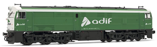 Electrotren E3116 - Spanish Diesel Locomotive 321.051 ADIF of the RENFE
