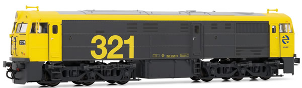 Electrotren E3119S - Spanish Diesel Locomotive 321.025 of the RENFE (DCC Sound Decoder)