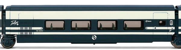 Electrotren E3281 - 2nd Class Passenger Coach Talgo Pendular