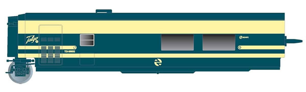 Electrotren E3353 - Cafeteria Coach Trenhotel Talgo