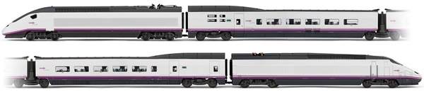 Electrotren E3522 - Spanish 4pc High Speed Train Set Euromed S-101 of the RENFE
