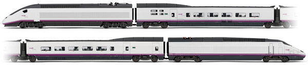 Electrotren E3522D - Spanish 4pc High Speed Train Set Euromed S-101 of the RENFE