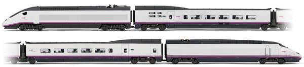 Electrotren E3523 - Spanish 4pc High Speed Train Set Euromed S-101 of the RENFE