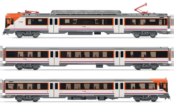 Electrotren E3609D - Spanish Electric Railcar Class 470 of the RENFE (DCC Decoder)