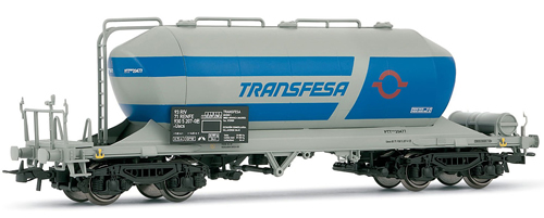 Electrotren E5485 - Tank wagon  Cementos Transfesa, RENFE