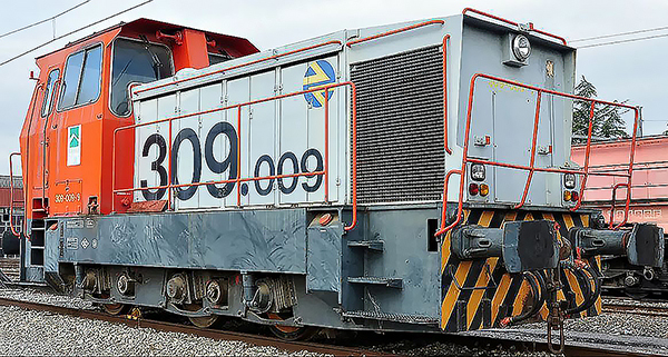 Electrotren HE2014S - Spanish Diesel Locomotive Class 309 of the RENFE (Sound)