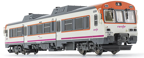 Electrotren HE2504B - Spanish Diesel railcar class 596 Media Distancia of the RENFE