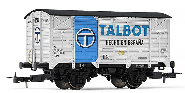 Electrotren HE6056 -  2-axle covered wagon PJ, Talbot