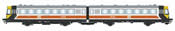 Spanish 2pc Diesel railcar Ferrobus, 591 series, Regionales of the RENFE