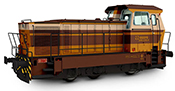 Spanish Diesel Locomotive Class 309 Estrella of the RENFE (Sound)
