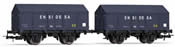 2pc 2-axle covered wagons type PX ENSIDESA